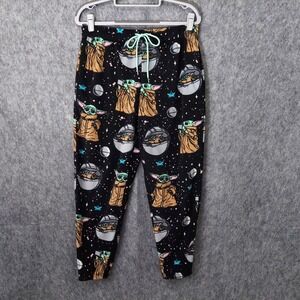 Star Wars Pajama Pants Women S Black Grogu Baby Yoda Sleepwear Joggers LZ42930BQ